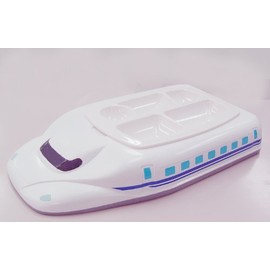 のりものランチプレートNEW N700系しんかんせん 電車グッズ ホワイト