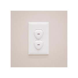 Home Safety Outlet Cover Plug 24 Pack, Award-Winning Brand, Babyproofing Essential, White