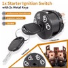 Ignition Switch with Key 7 terminals Fit for Craftsman Husqvarna