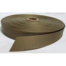1 Yard - MIL SPEC 1" Light Weight Nylon Ribbon Binding - Coyote