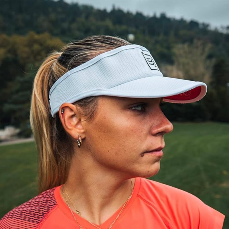 COMPRESSPORT Unisex Visor Visor, White, One Size EU