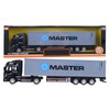 1: 48 Alloy Container Truck Model Toy Highly Simulation Children