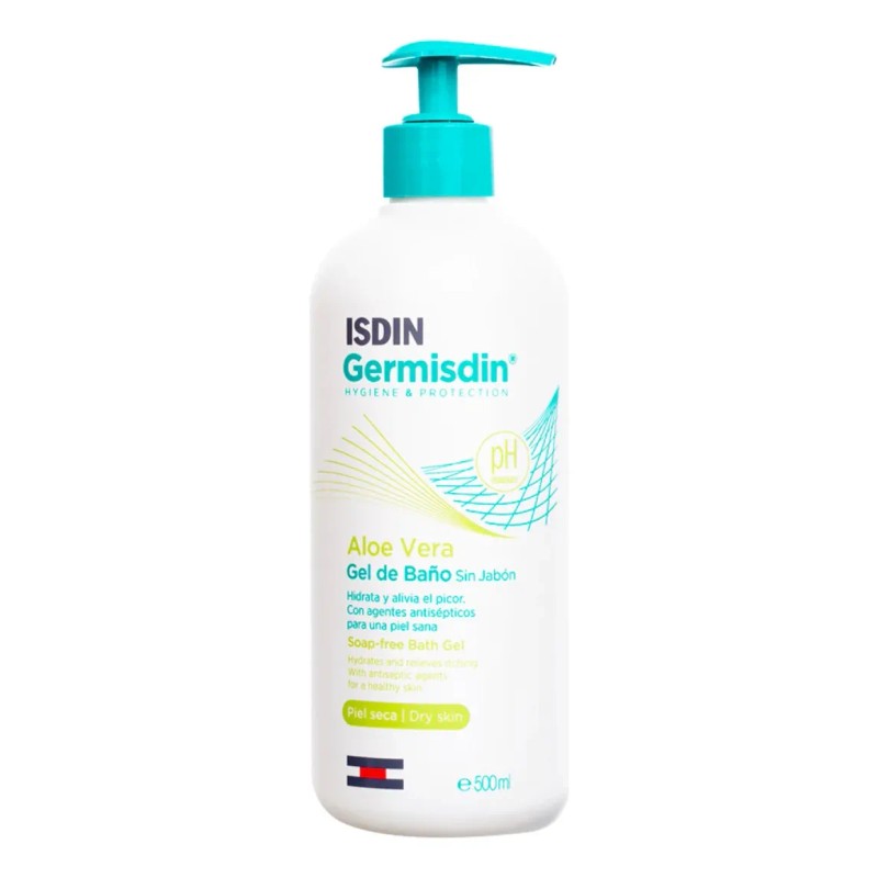 Isdin Germisdin Gel De Ducha Hidratante Alivia Picor 500ml.