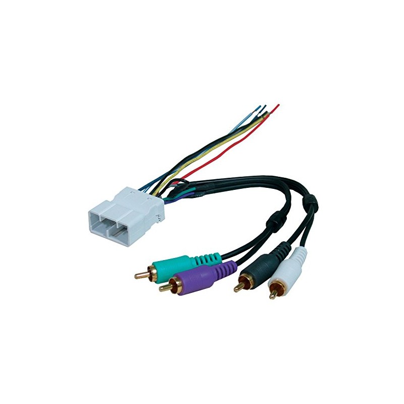 American International TWH14 1992-2002 Toyota Amplifier Harness, Multi Color