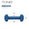 Tone Fitness 10 lb Neoprene Dumbbell Pair for Home Workouts