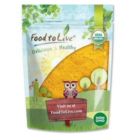 Food to Live Organic Pumpkin Fruit Powder – Non-GMO, Milled Dried Pumpkin, 100% Pure, No Additives, Vegan. Rich in Fiber, Beta-Carotene, B Vitamins. Great for Pumpkin Latte, Baking, Porridge, Soup