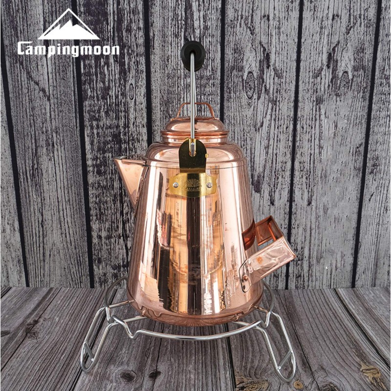 CAMPINGMOON Camping Campfire Trivet Cooking Stand Open Fire Tripod MS-69