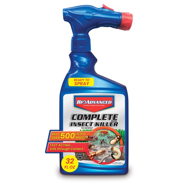 BioAdvanced Complete Insect Killer for Soil and Turf, Ready-to-Spray, 32 oz