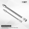 QUARKZMAN 1/4 Inch 3/8 Inch Drive Socket Extension Bar Set