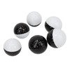 6PCS Golf Balls Synthetic Rubber Resin Putting Practice Ball for