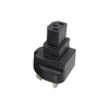 RIIEYOCA UK Plug to IEC C13 Adapter,IEC320 C13 Female to