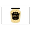 CafePress Mustard Jar Sticker Rectangle Bumper Sticker Car Decal