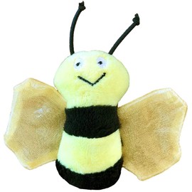 Petsport Bumble Bee Catnip Crinkle Cat Toy, 4.5 Inch