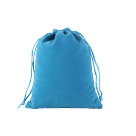 Sansam Velvet Gift Bags with Drawstring, 20pcs 4.8x6.0 Inch Teal Drawstring Velvet Cloth Jewelry Pouches