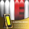WARSUN Portable Rechargeable Magnetic Work Light, LED Flood Light Waterproof