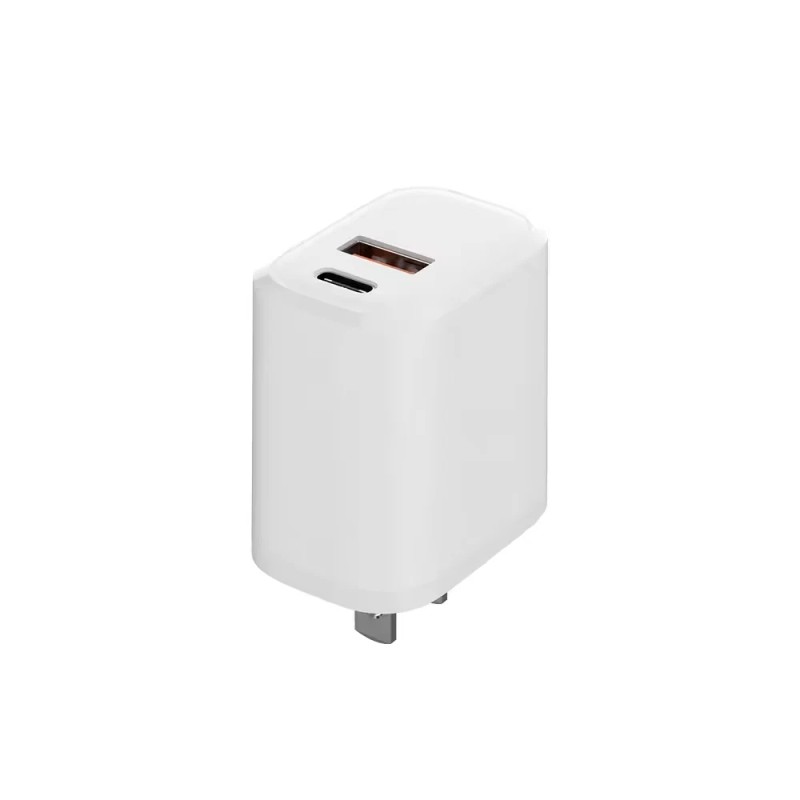 Tech Secure Dual Port PD Power Adapter USB & USB
