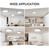 WKONCLDY 4700lm LED Flush Mount Ceiling Light, Super Slim 16