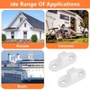 AOROPS Awning Eyelets Set, 20 Pieces Awning Awning for Motorhome