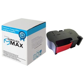 SuppliesMAX Compatible Replacement for Pitney Bowes B700/B744/B745 Red Postage Meter Inkjet (767-1)