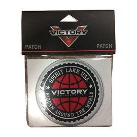 Victory Motorcycle New OEM Embroidered Globe Logo Patch, 2863289