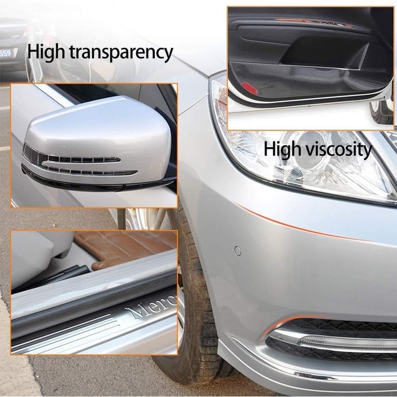 Arespark Clear Vinyl Wrap, Transparent Vinyl Roll Car Paint Protective