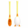 Silicone Toilet Brush for Deep Cleaning – Flexible Corner-Cleaning Brush