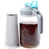 GMSWEET Mason Jar Cold Brew Coffee Maker 32 OZ Wide