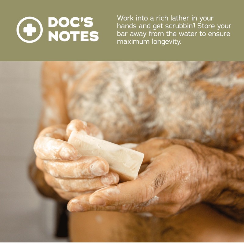 Dr. Squatch Men's Natural Bar Soap Made from Natural Oils