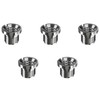 CM Hardware 5pcs 1/4" to 3/8" Conversion Screw Adapter for