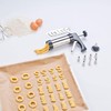 Rosenstein & Söhne Baking syringe: Stainless Steel Pastry Press &