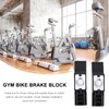 CLISPEED Pack of 2 exercise bicycle brake pads spinning group
