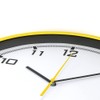 MPM Plastic Wall Clock, Yellow, 305 x 305 x 30