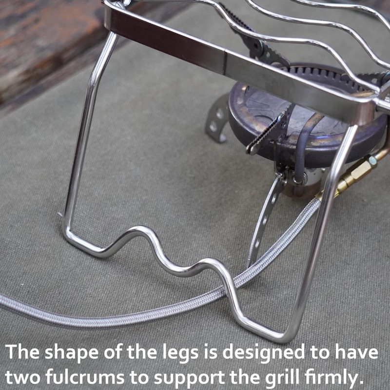 Campingmoon MS-1001 Portable Campfire Grill