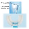 claiol 2 Pcs U-Shaped Kids Toothbrush, Premium Soft Manual Training