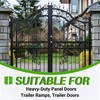 HECASA 7" Heavy Duty Barrel Hinge for Swing Gates Doors