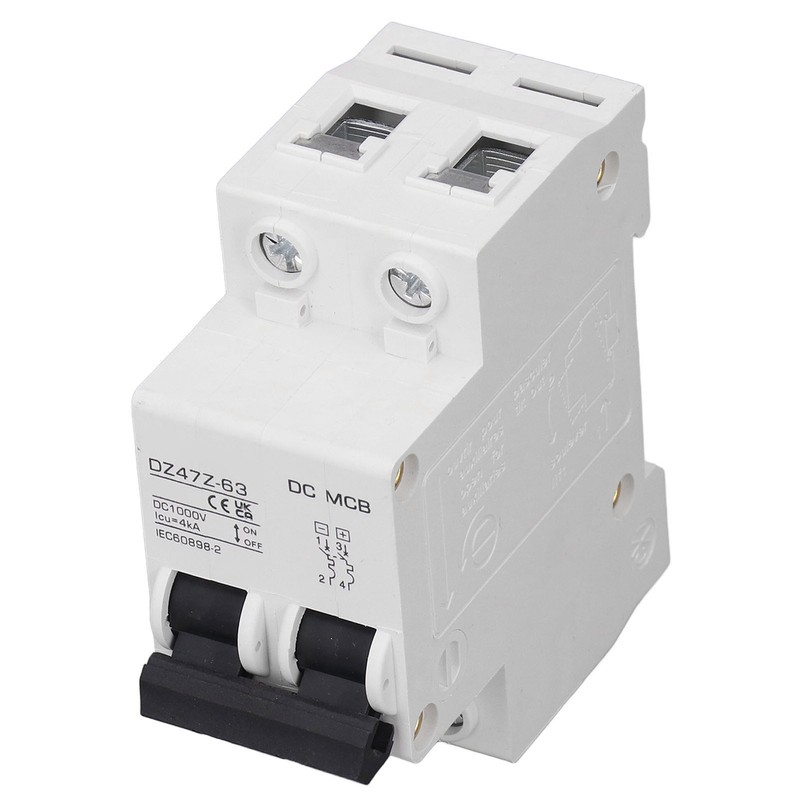 DC Circuit Breaker Overload Protection Magnetic System PV Circuit Breaker