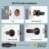 ThorBolt Keyless Entry Door Lock, Fingerprint Door Lock with Keypad