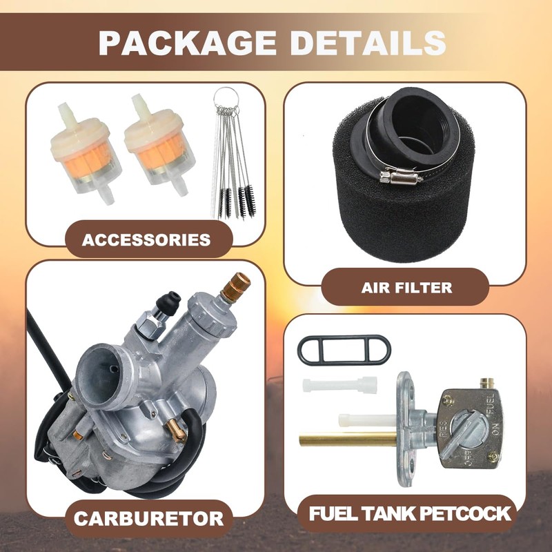 Carburetor Fit for Kawasaki Bayou 220 KLF220A 1988-1998 for Bayou