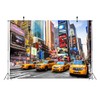 CORFOTO Fabric 7x5ft City Backdrop Photography New York USA Times