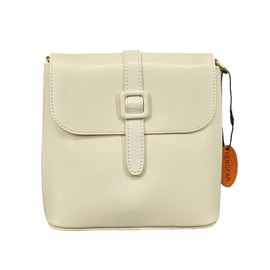 KENOFAR Genuine Leather Small Tote Bag for Women,Stylish Vintage Crossbody,and Women Shoulder Bag Off-White