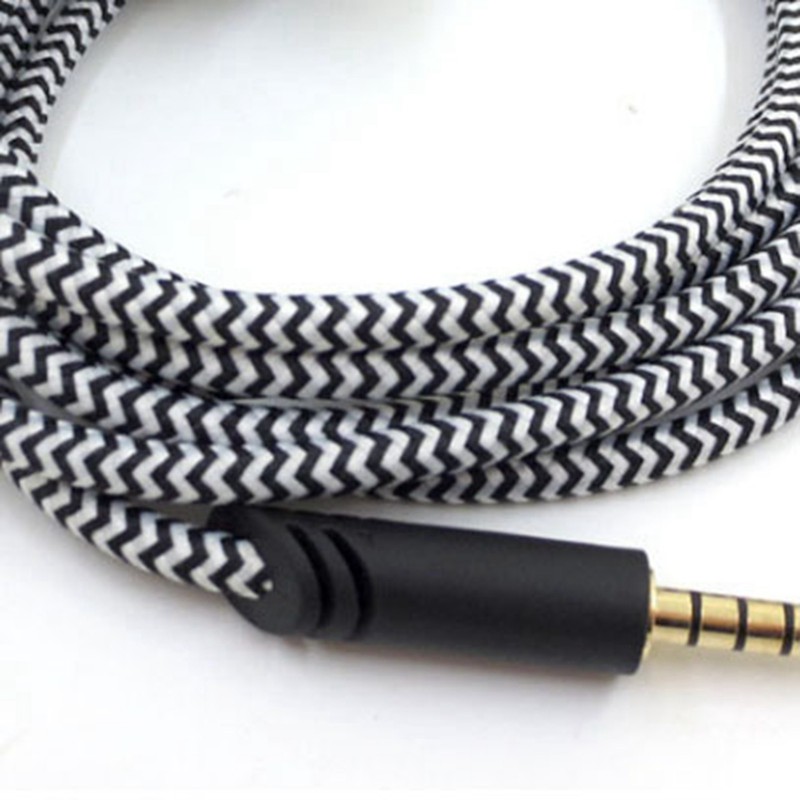 Headphone Cable with Volume Control Adjustable Gaming Headset Cable with
