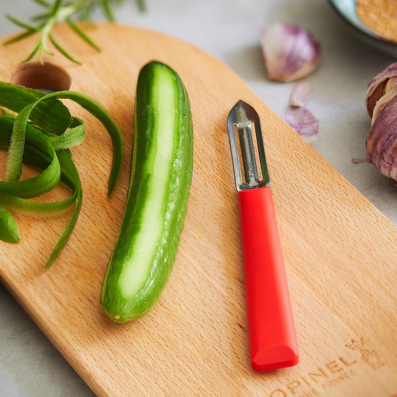 Opinel 254594 002358 Peeler Plastic Black