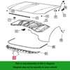 OAUTOO 25pcs Fender Liner Splash Shield Bumper Cover Fascia &
