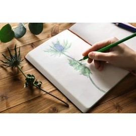 4pcs Cuaderno A5 De Boceto Y Dibujo , 200 Páginas, Libretas                                                                                           