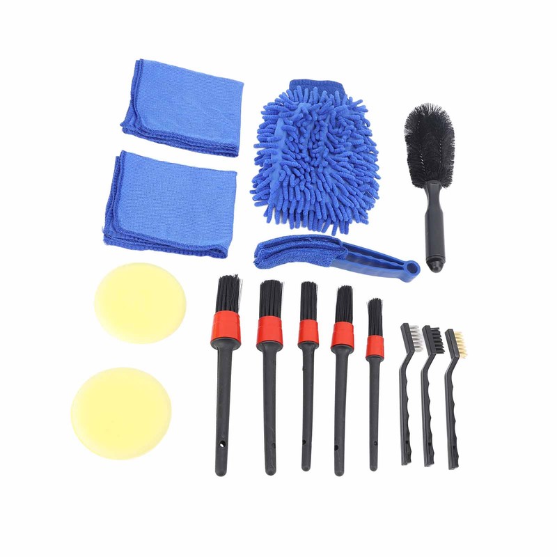 Car Cleaning Brushes Kit Highly Efficient Reliable Versatile Rugged Car