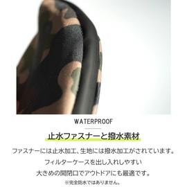 Hario V60 Coffee Filter Case for Paper Filters, Cone Case, Camping Outdoor [Space Fire] (Realtree 01 Mini)