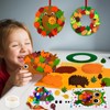YumSur Autumn Wreaths Craft Set, Autumn Crafts Children, Thanksgiving Crafts,