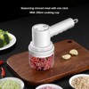 Cordless Portable Electric Garlic Chopper Electric Hand Mixer Multifunctional Meat