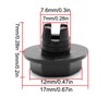 RTRHINOTUNING 50pcs 7.6mm(0.3in) Wheel Decorative Nail Universal Rim Lip Rivets