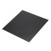 sourcing map Black ABS Plastic Sheet 8 x 8 x